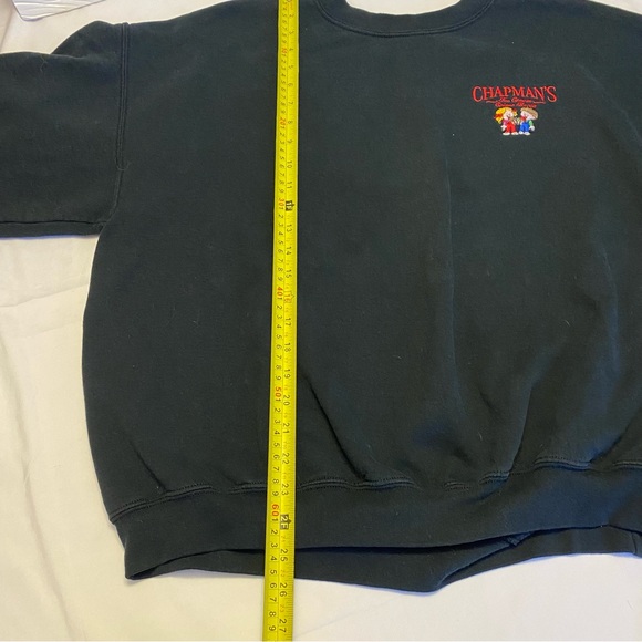 Black chapmans logo Hoodie - Picture 7 of 7